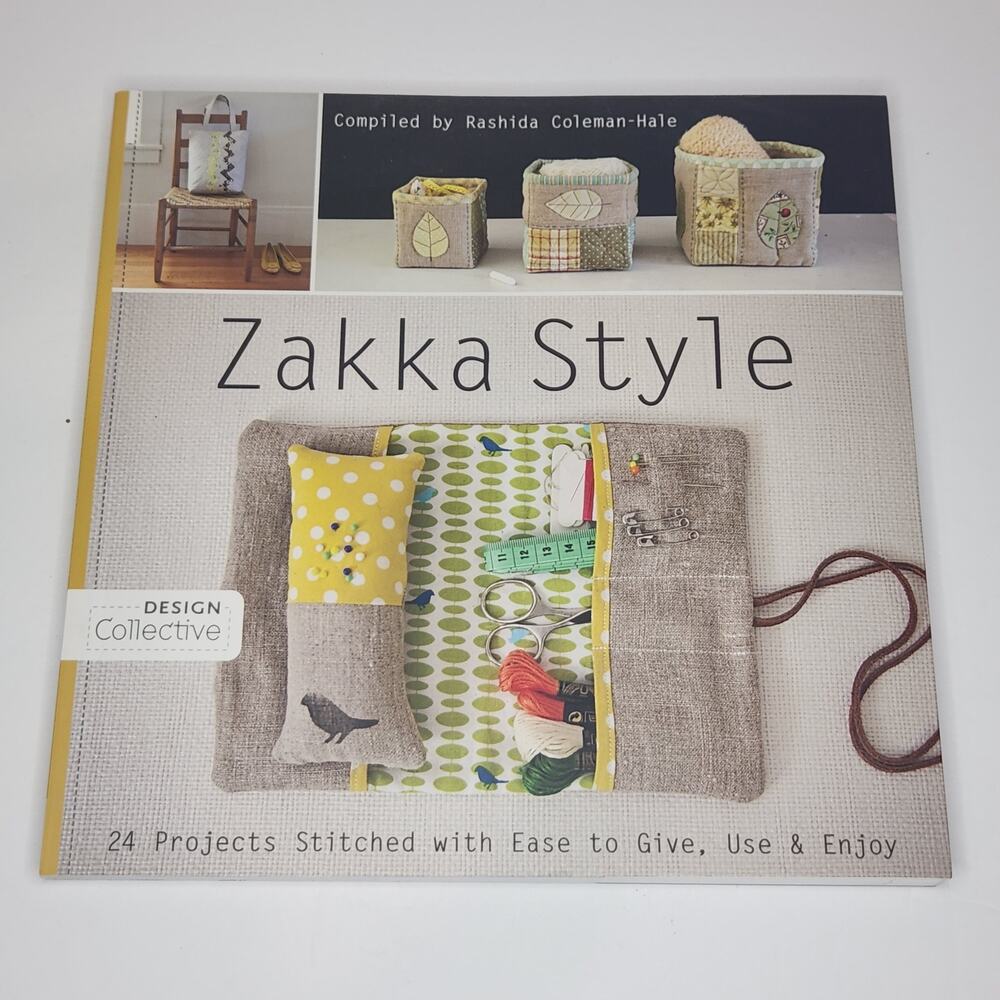 Zakka Style Sewing Book 24 Craft Projects Rashida Coleman-Hale Patchwork